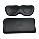 Black Front Seat Cushions for Club Car Precedent (CC)